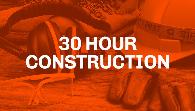 Osha 30 Hour Construction Industry Outreach